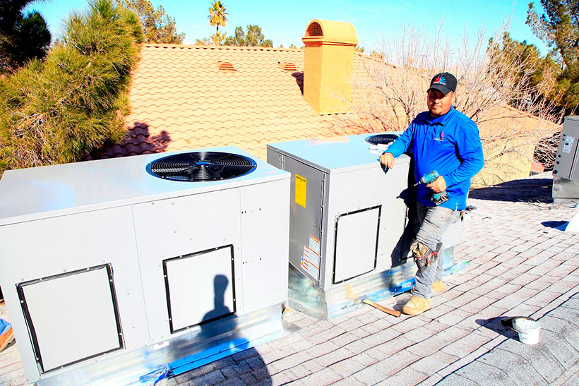 Nevada residential services fix air conditioner Spring Valley