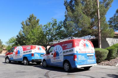 Las vegas HVAC experts - our vans