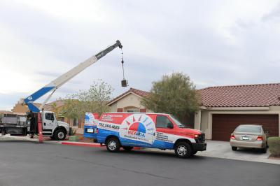 New AC Installation in Las Vegas Summerlin, July 2019