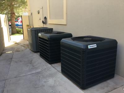 Whole house 4 ton, 16 SEER AC Units Installation in North Las Vegas, NV