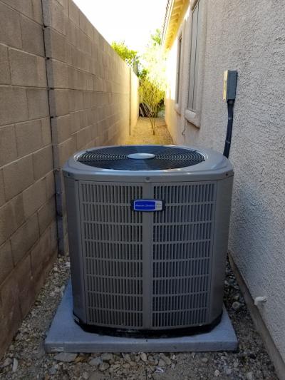 2.5 ton American Standard 14 SEER R410 High Efficiency Complete Split System | AC Replacement in Las Vegas