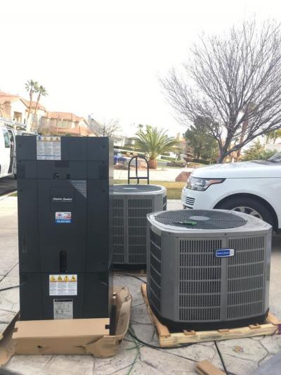 American Standard HVAC System ready to be Installed | NRS - Las Vegas HVAC Contractor