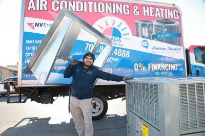 New Heat Pump Installation by NRS HVAC Team (Las Vegas, Summerlin)