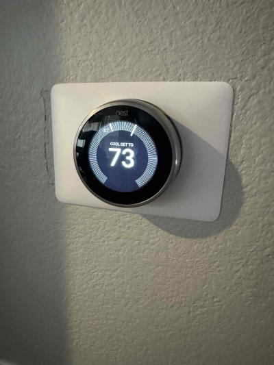 New Thermostat Installed - HVAC Services by Nevada Residential Services